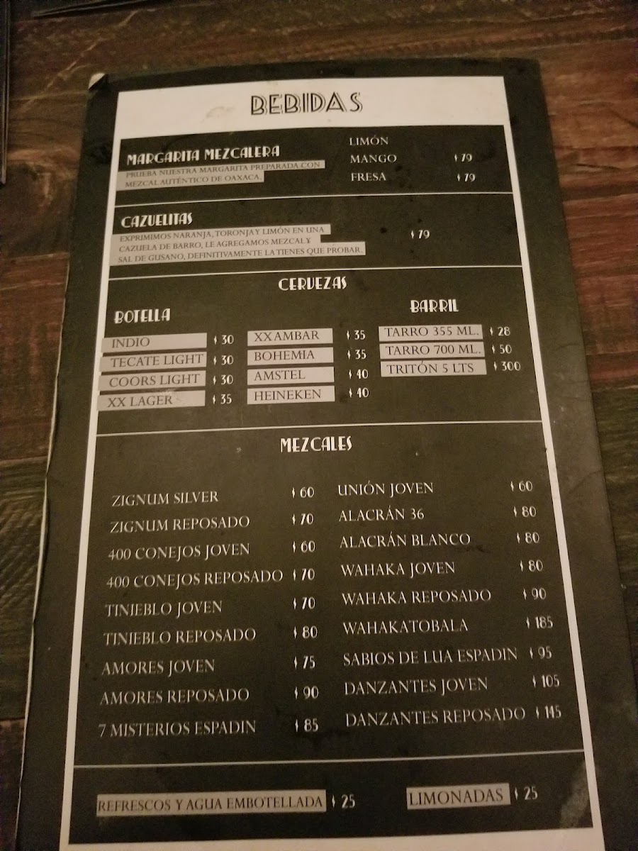 Plaza Engrei Menu - Image 1